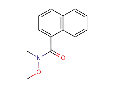 naphthalene-1-(N-methoxy-N-methyl)carboxamide