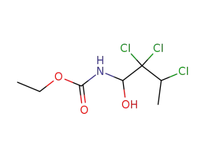 (2,2,3-trichloro-1-hydroxy-butyl)-carbamic acid ethyl ester